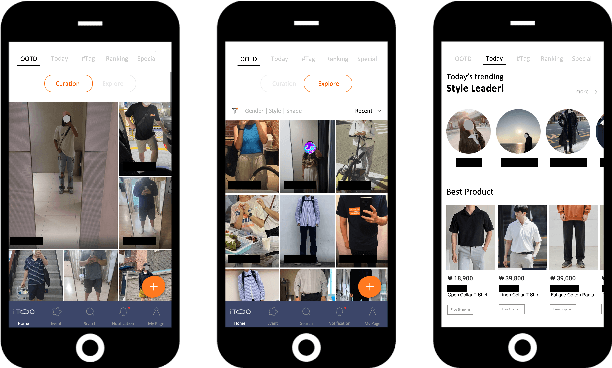 Figure 3 for Technologies for AI-Driven Fashion Social Networking Service with E-Commerce