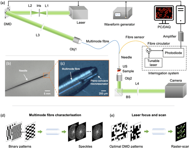 Figure 1 for Ultrathin, high-speed, all-optical photoacoustic endomicroscopy probe for guiding minimally invasive surgery