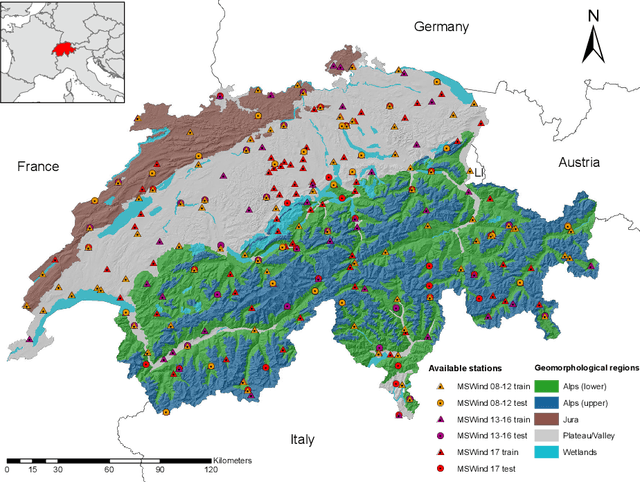 Figure 3 for Spatio-temporal estimation of wind speed and wind power using machine learning: predictions, uncertainty and technical potential