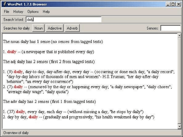 Figure 4 for Roget's Thesaurus as a Lexical Resource for Natural Language Processing