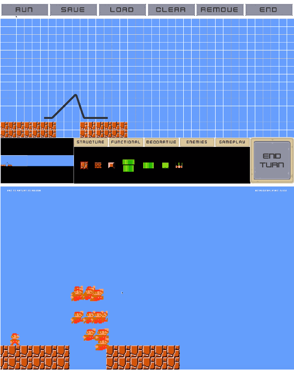Figure 2 for Integrating Automated Play in Level Co-Creation
