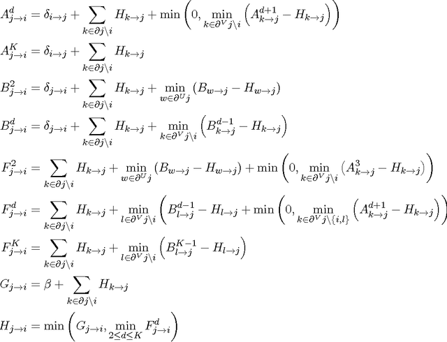 Figure 1 for A Message Passing Algorithm for the Problem of Path Packing in Graphs