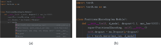 Figure 1 for Towards Full-line Code Completion with Neural Language Models