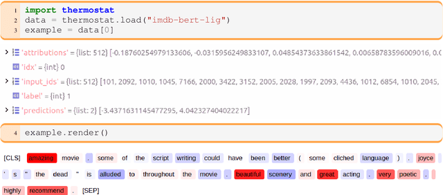 Figure 1 for Thermostat: A Large Collection of NLP Model Explanations and Analysis Tools