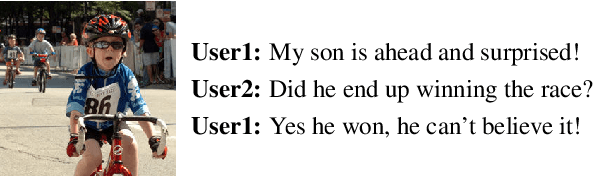 Figure 1 for Image-Grounded Conversations: Multimodal Context for Natural Question and Response Generation