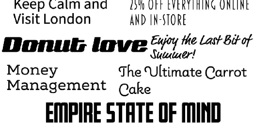 Figure 1 for Let Me Choose: From Verbal Context to Font Selection