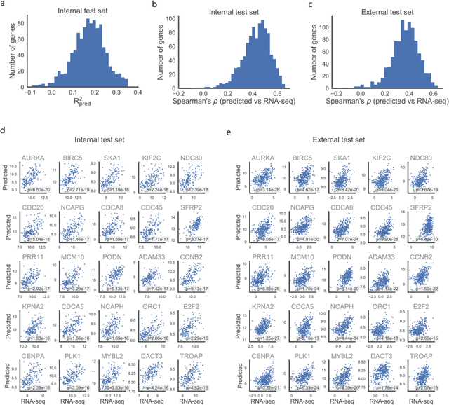 Figure 2 for Predicting molecular phenotypes from histopathology images: a transcriptome-wide expression-morphology analysis in breast cancer