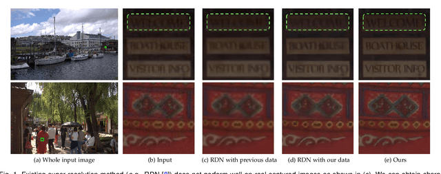 Figure 1 for Exploiting Raw Images for Real-Scene Super-Resolution