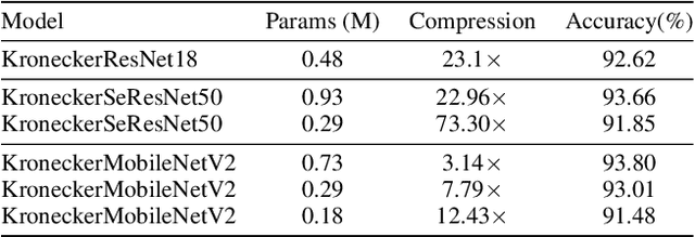 Figure 4 for Convolutional Neural Network Compression through Generalized Kronecker Product Decomposition
