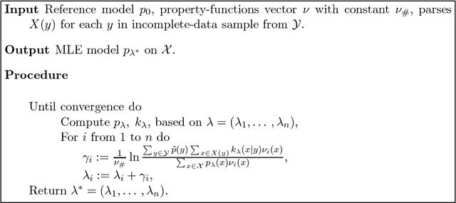 Figure 1 for Lexicalized Stochastic Modeling of Constraint-Based Grammars using Log-Linear Measures and EM Training