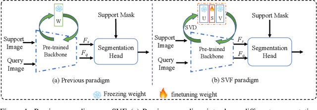 Figure 1 for Singular Value Fine-tuning: Few-shot Segmentation requires Few-parameters Fine-tuning