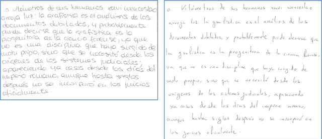 Figure 1 for Gender classification by means of online uppercase handwriting: A text-dependent allographic approach