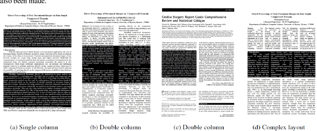 Figure 1 for Automatic Page Segmentation Without Decompressing the Run-Length Compressed Text Documents