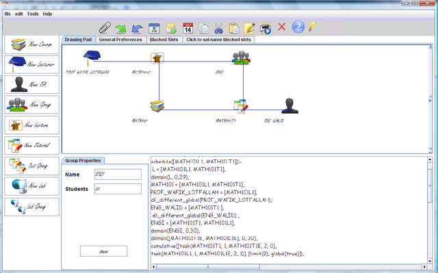 Figure 4 for A Visual Entity-Relationship Model for Constraint-Based University Timetabling