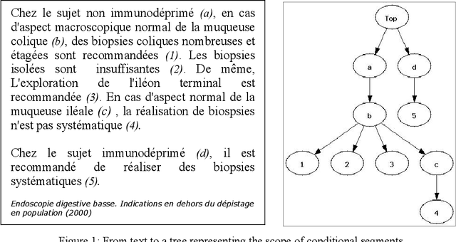 Figure 1 for From Texts to Structured Documents: The Case of Health Practice Guidelines