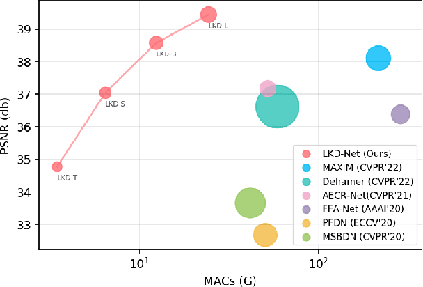 Figure 1 for LKD-Net: Large Kernel Convolution Network for Single Image Dehazing