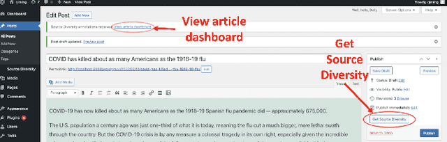 Figure 2 for DIANES: A DEI Audit Toolkit for News Sources