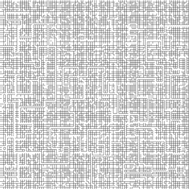 Figure 3 for Is swarm intelligence able to create mazes?