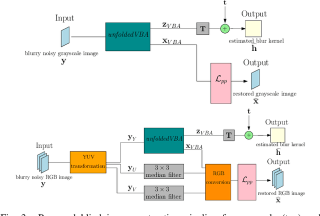 Figure 3 for Unrolled Variational Bayesian Algorithm for Image Blind Deconvolution