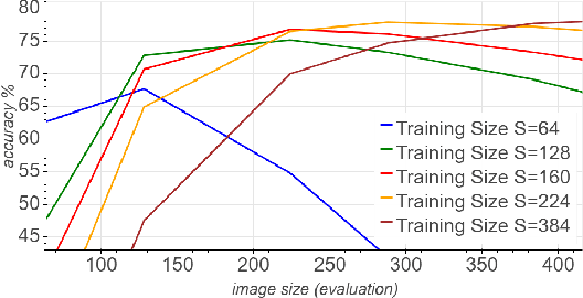 Figure 1 for Mix & Match: training convnets with mixed image sizes for improved accuracy, speed and scale resiliency