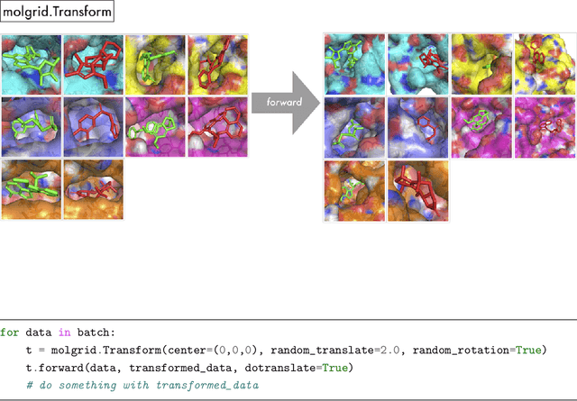 Figure 4 for libmolgrid: GPU Accelerated Molecular Gridding for Deep Learning Applications