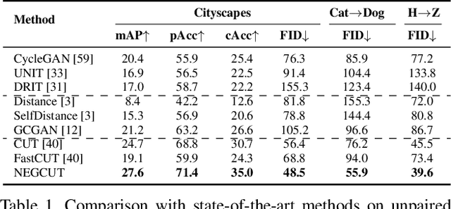 Figure 2 for Instance-wise Hard Negative Example Generation for Contrastive Learning in Unpaired Image-to-Image Translation