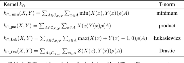 Figure 1 for Kernels on fuzzy sets: an overview