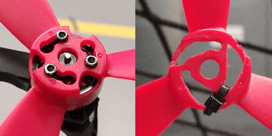 Figure 1 for Fast Fault Detection on a Quadrotor using Onboard Sensors and a Kalman Filter Approach