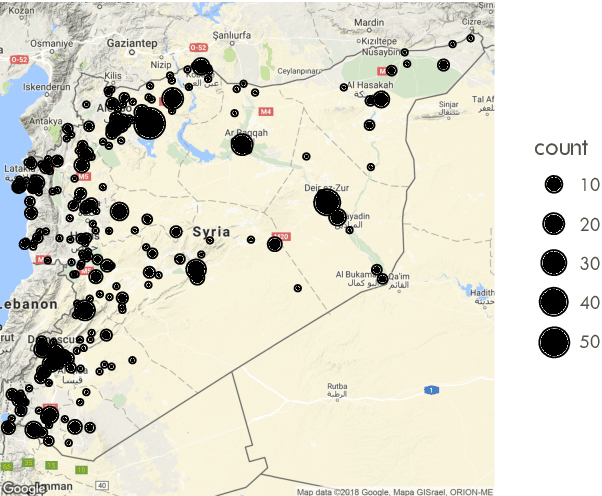 Figure 4 for Geolocating Political Events in Text