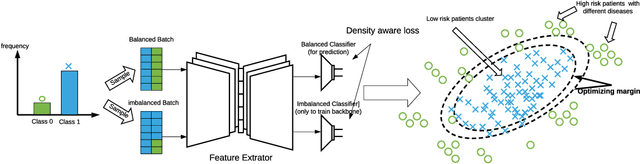 Figure 1 for Density-Aware Personalized Training for Risk Prediction in Imbalanced Medical Data