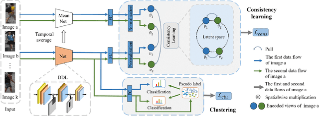 Figure 3 for Unsupervised Person Re-identification via Simultaneous Clustering and Consistency Learning