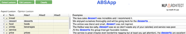 Figure 3 for ABSApp: A Portable Weakly-Supervised Aspect-Based Sentiment Extraction System