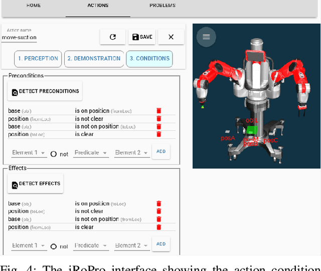 Figure 4 for End-User Programming of Low- and High-Level Actions for Robotic Task Planning