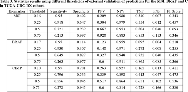 Figure 3 for Predicting microsatellite instability and key biomarkers in colorectal cancer from H&E-stained images: Achieving SOTA with Less Data using Swin Transformer