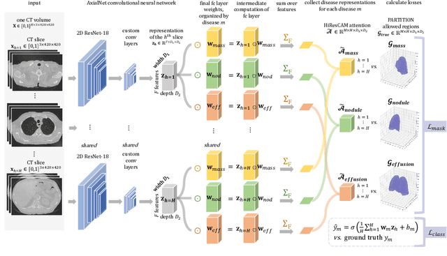 Figure 1 for Explainable multiple abnormality classification of chest CT volumes with AxialNet and HiResCAM