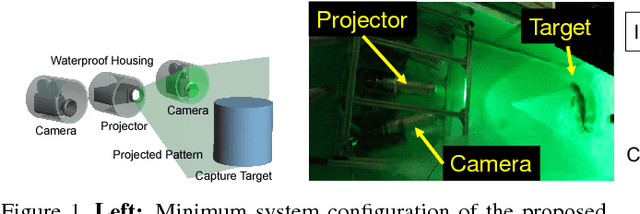 Figure 1 for Multi-scale CNN stereo and pattern removal technique for underwater active stereo system
