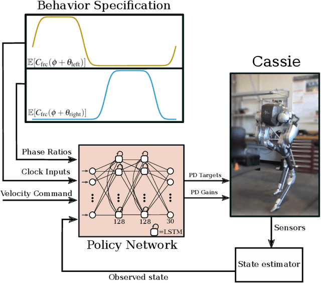 Figure 1 for Sim-to-Real Learning of All Common Bipedal Gaits via Periodic Reward Composition