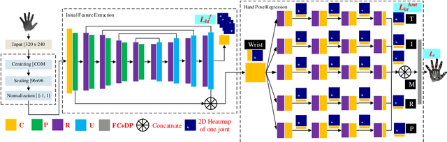 Figure 1 for HMTNet:3D Hand Pose Estimation from Single Depth Image Based on Hand Morphological Topology