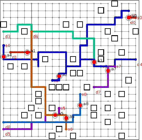 Figure 1 for Multi-agent RRT*: Sampling-based Cooperative Pathfinding (Extended Abstract)
