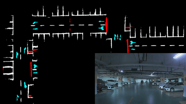 Figure 1 for AVP-SLAM: Semantic Visual Mapping and Localization for Autonomous Vehicles in the Parking Lot