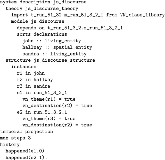 Figure 4 for Information Extraction Tool Text2ALM: From Narratives to Action Language System Descriptions