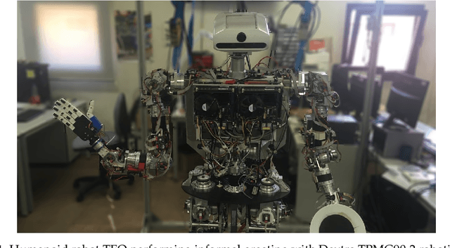 Figure 1 for Sign Language Representation by TEO Humanoid Robot: End-User Interest, Comprehension and Satisfaction
