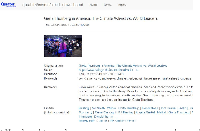 Figure 4 for QURATOR: Innovative Technologies for Content and Data Curation