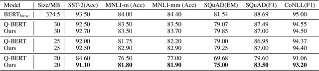Figure 2 for Automatic Mixed-Precision Quantization Search of BERT