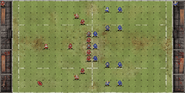 Figure 1 for MimicBot: Combining Imitation and Reinforcement Learning to win in Bot Bowl