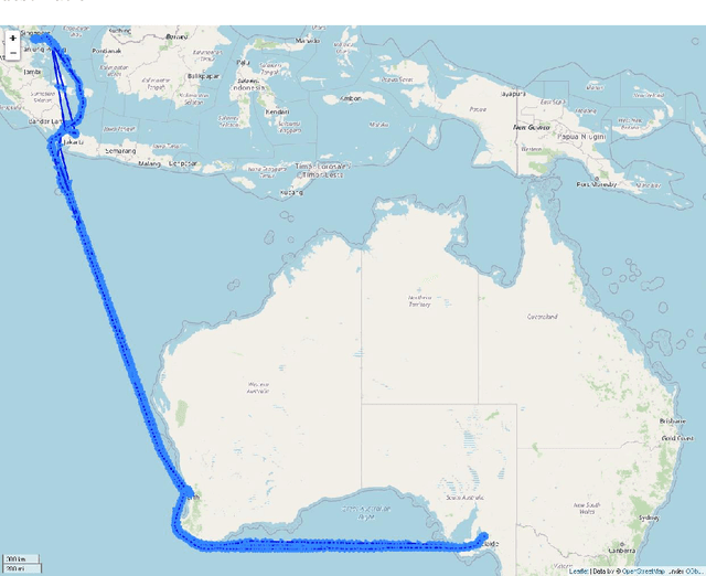 Figure 1 for Constructing Trajectory and Predicting Estimated Time of Arrival for Long Distance Travelling Vessels: A Probability Density-based Scanning Approach