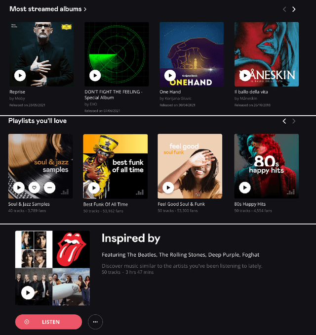 Figure 4 for Explainability in Music Recommender Systems