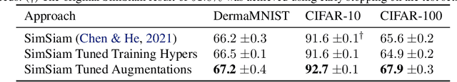 Figure 1 for On the Importance of Hyperparameters and Data Augmentation for Self-Supervised Learning