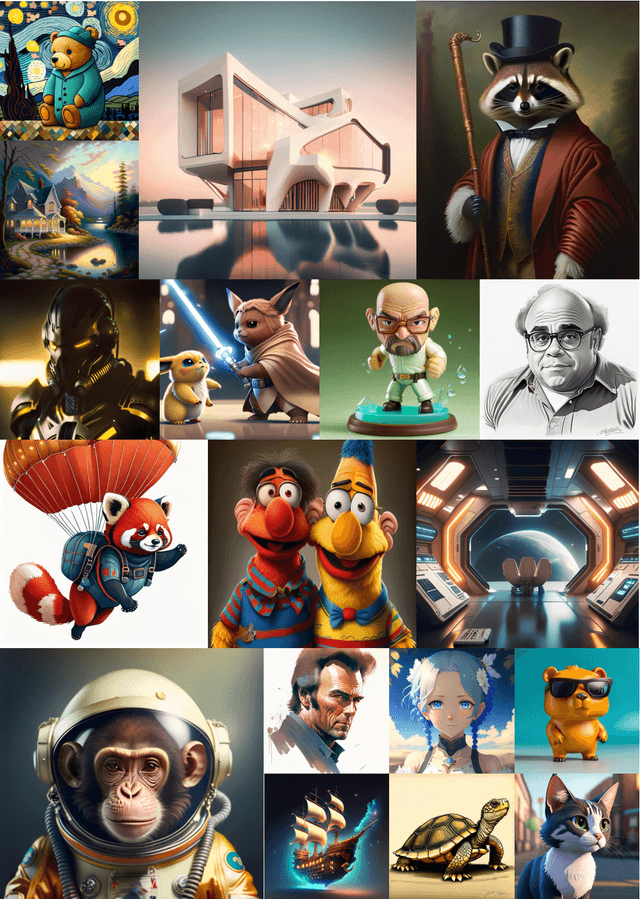 Figure 1 for Meissonic: Revitalizing Masked Generative Transformers for Efficient High-Resolution Text-to-Image Synthesis