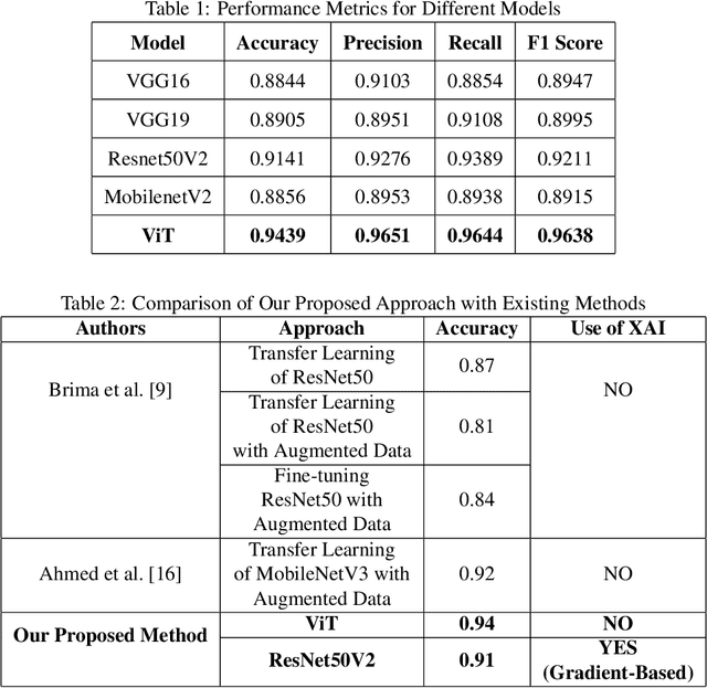 Figure 2 for An Exploratory Approach Towards Investigating and Explaining Vision Transformer and Transfer Learning for Brain Disease Detection